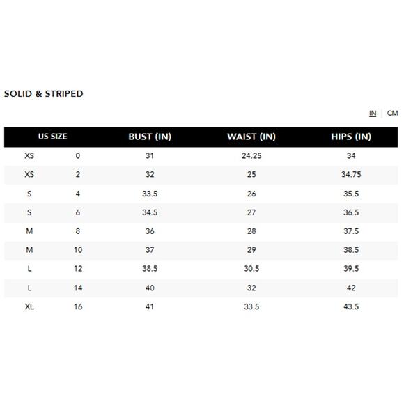 SOLID & STRIPED SIZE XSMALL THE PARKER BIKINI TOP SUNFLOWER PRINT NEW - Picture 9 of 9